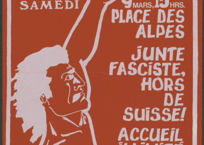 Manifestation de solidarité Chili